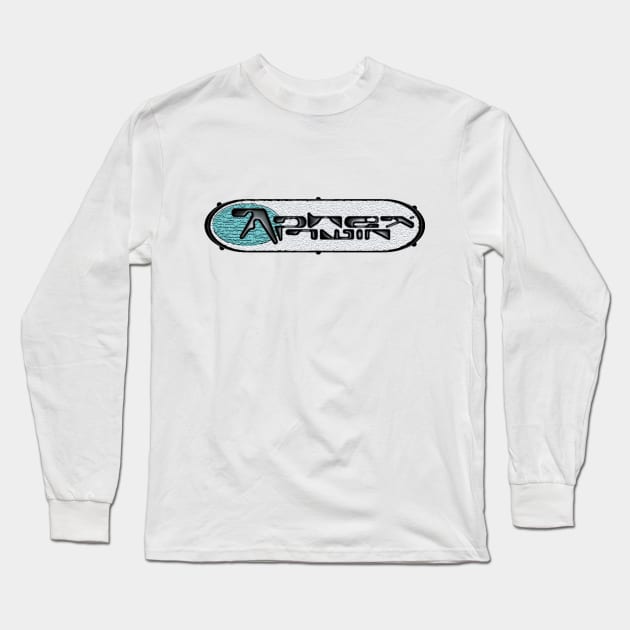 Aphex Twin Font Long Sleeve T-Shirt by Rynosss